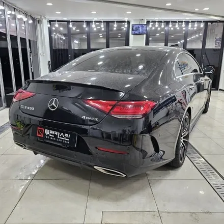 벤츠 CLS450 사틴블랙 전체랩핑 / 라이트 톤다운 작업으로 포스있는 벤츠 CLS 차량으로 만들어 드렸습니다 / 송도랩핑 투맨카스킨 / 인천 남동구 논현동