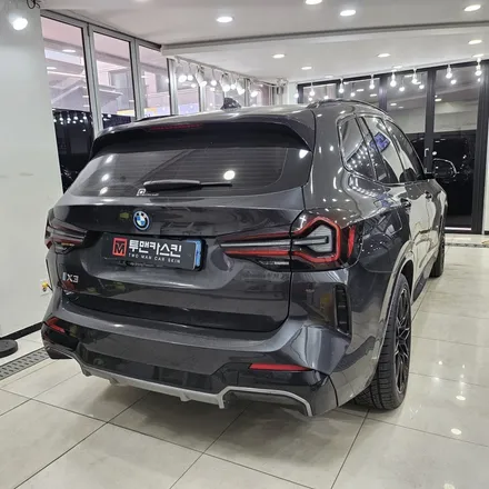 부천랩핑 BMW ix3 디퓨져 유광블랙 랩핑 크롬죽이기 잘하는 곳 / 인천 남동구 논현동