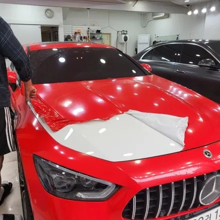 송도랩핑 벤츠 GT43 AMG 전체랩핑 제거 해드렸습니다 ^^ / 깔끔하게 원상복구 완료 / 인천 남동구 논현동