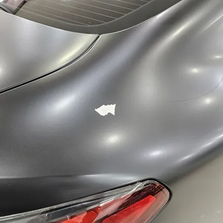 BMW 4시리즈 쿠페 뒤휀다 사틴블랙 랩핑 재 시공 / 불가피한 사고로인해 부분랩핑 재시공 해드렸습니다^^ / 부천랩핑 / 인천 남동구 논현동