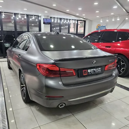 BMW 5시리즈 랩핑 전문 | 520d 탄자나이트 블루 컬러 + PPF 시공 / 인천 남동구 논현동