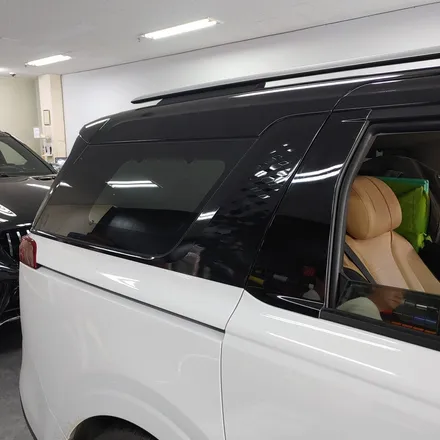인천랩핑 신형 카니발 ka4 크롬딜리트 작업 / 카니발 크롬죽이기 / 카니발 ka4 크롬삭제랩핑 / 청라랩핑 / 인천 남동구 논현동