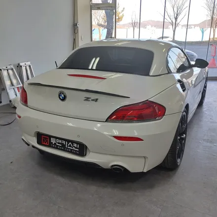 [투맨카스킨] BMW z4 사틴다크그레이 전체랩핑 시공포스팅 / 이렇게 잘 어울릴수 있을까요 / 인천랩핑 / 청라랩핑 / 인천 남동구 논현동