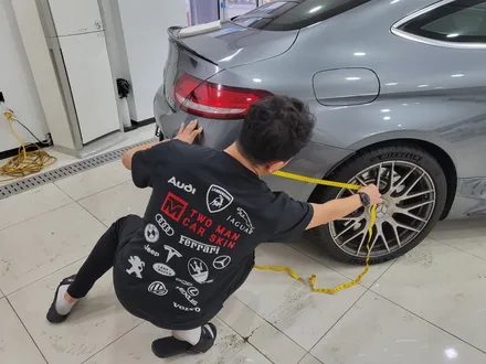 [투맨카스킨] 벤츠 C63s AMG 전체랩핑 / 글로스 마그네틱 버스트 / 에이버리데니슨 / 인천랩핑 C63랩핑 전문점 / 송도랩핑 / 논현랩핑 / 벤츠랩핑전문점 / 인천ppf / 인천 서구, 부평, 부천