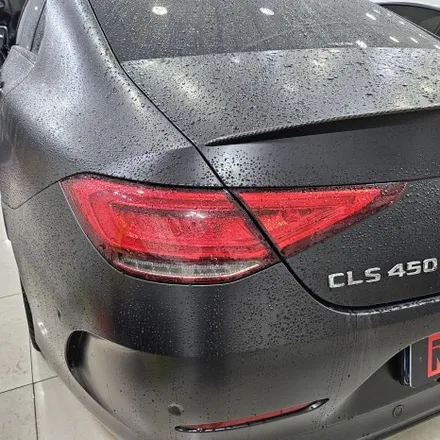 벤츠 CLS450, 사틴 블랙 랩핑 + 라이트블랙 PPF 시공 후기 / 인천 남동구 논현동