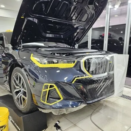 BMW i5 전체 PPF 작업 및 아이코닉글로우 그릴 유광블랙 랩핑 / 인천PPF 전문 / 인천 남동구 논현동