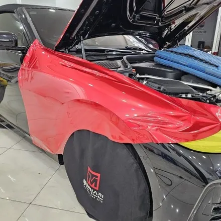 인천 BMW 랩핑 전문 – 420i 컨버터블 EMFEST 소울무빙레드 시공기 / 인천 남동구 논현동
