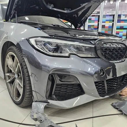 BMW M340i 전체랩핑 후기｜브라바도 포르쉐그레이 컬러 선택 이유 / 인천 남동구 논현동