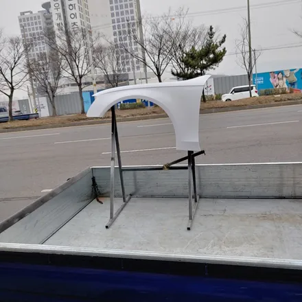 인천랩핑 사고차 부분랩핑도 투맨카스킨에서~! / 사고랩핑 / 부분랩핑 / 화이트랩핑 / 청라랩핑 / 인천 남동구 논현동