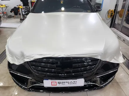 벤츠 S63 amg 전체랩핑 / 고급스러움의 끝 / 사틴화이트펄 랩핑 / satin white pearl / s클래스 랩핑 / 하버캠프 베스트본드 틴팅 / 인천랩핑 / 남동구랩핑 / 인천 서구, 부평, 부천