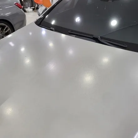 인천랩핑 벤츠 S63 amg 기존랩핑 제거 후 BMW 탄자나이트 컬러로 전체랩핑 진행 / 추가로 부분 실버크롬랩핑으로 고급스럽게 만들어 드렸습니다 / 인천 남동구 논현동