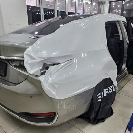 렉서스 ES300h 전체랩핑 / 글로스 메탈릭 화이트 랩핑 / 인천랩핑 / 인천 남동구 논현동