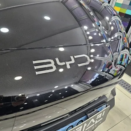BYD 씨라이언7 엠블럼 랩핑 작업 후기 / EV, SEALION7 레터링은 제거 하기 / 인천 남동구 논현동