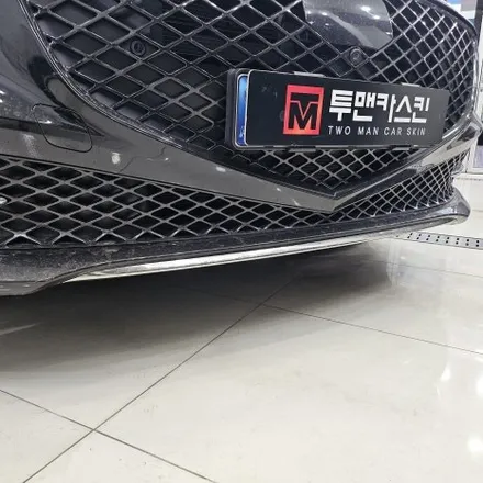 제네시스 G80 rg3 전체크롬죽이기 작업 및 라이트 톤다운ppf / 인천랩핑 전문점 / 인천 남동구 논현동