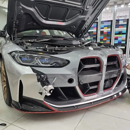 BMW M3 전체랩핑 제거, 2년 사용 후 깔끔한 원상복구! 인천 랩핑 전문점 투맨카스킨 / 인천 남동구 논현동