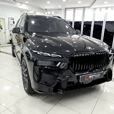 BMW X7 블랙 에디션 만들기 – 크롬 죽이기 & 랩핑 작업 / 일산랩핑 / 인천 남동구 논현동