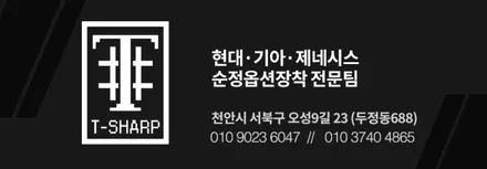 GV80 순정 어라운드뷰(서라운드뷰) 출고후 천안에서 시공하기!