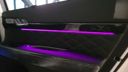 팰리세이드 순정으로 앰비언트 무드등 T샵에서 튜닝하기!