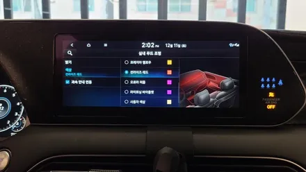 팰리세이드 순정으로 앰비언트 무드등 T샵에서 튜닝하기!