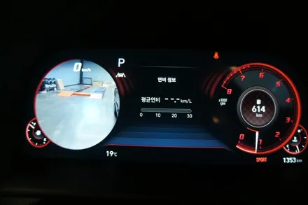 쏘나타 DN8 순정 어라운드뷰(서라운드뷰), 풀LCD 계기판 전방센서 장착! 풀옵션으로 튜닝하기!
