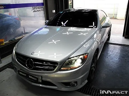수원랩핑 벤츠CL63 AMG 메탈릭그레이유광 전체시공 by.수원임팩트 / 수원시 권선구 고색동