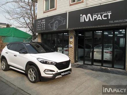 수원랩핑 이상하게자연스러운 투싼TL 시공후기~! / 수원시 권선구 고색동