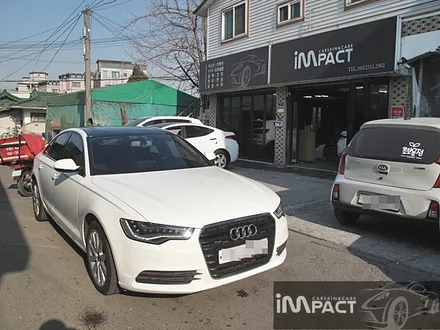 [수원/랩핑] 아우디A6 아이보리화이트 전체랩핑 / 수원시 권선구 고색동