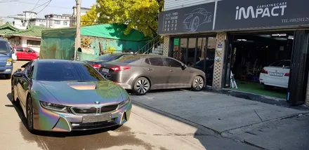 [수원/랩핑]BMW i8 싸이키델릭 전체랩핑 / 수원시 권선구 고색동