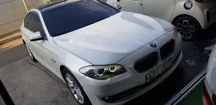 [수원/랩핑]BMW5 사고랩핑 화이트펄 부분랩핑 / 수원시 권선구 고색동