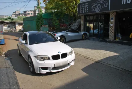 [수원/랩핑] BMW 1M 크레용랩핑 완변변신~! / 수원, 광교, 화성, 동탄
