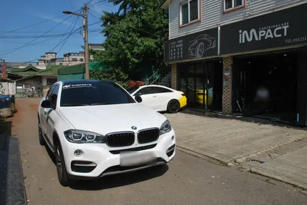 [수원/랩핑] BMW X6 에이버리 화이트유광 전체랩핑 / 수원, 광교, 화성, 동탄