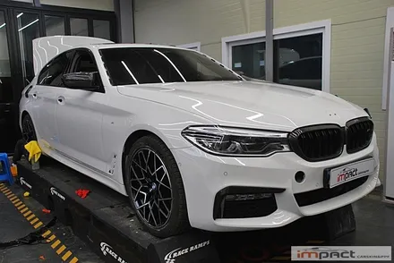 [수원/랩핑]BMW5시리즈 3M2080 사틴키웨스트 전체랩핑-임팩트WRAP&PPF전문점 / 수원, 광교, 화성, 동탄