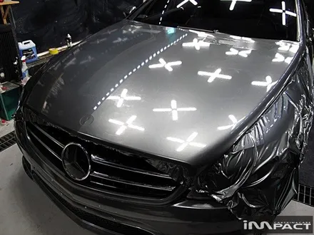 수원랩핑 벤츠CL63 AMG 메탈릭그레이유광 전체시공 by.수원임팩트 / 수원시 권선구 고색동