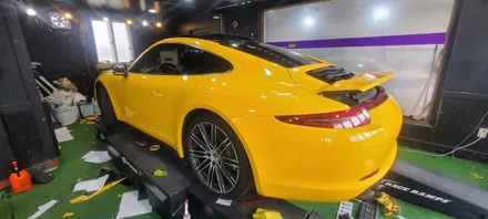 [수원/랩핑] 포르쉐 911카레라 전체랩핑 시공 / 수원, 광교, 화성, 동탄