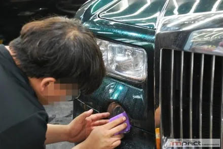 광교/분당/수원 랩핑 롤스로이스 팬텀 고광택 전체랩핑 전문 맛집!! / 수원시 권선구 고색동