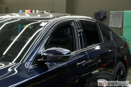 수원 용인 크롬죽이기 BMW5시리즈 윈도우몰딩 , 휀더 덕트 블랙랩핑 / 수원시 권선구 고색동