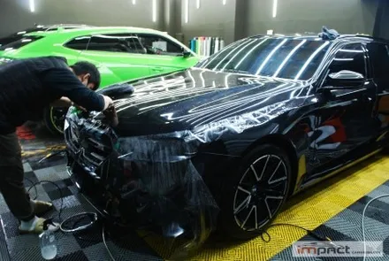 용인 수원 PPF BMW M5 투어링 국내1호차! 블랙바디 전체PPF 풀시공! / 수원시 권선구 고색동