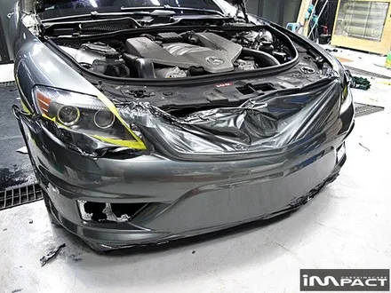 수원랩핑 벤츠CL63 AMG 메탈릭그레이유광 전체시공 by.수원임팩트 / 수원시 권선구 고색동
