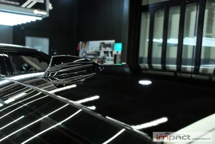 화성 수원 루프스킨 BMW5시리즈 530i 블랙유광 랩핑 재시공 / 수원시 권선구 고색동