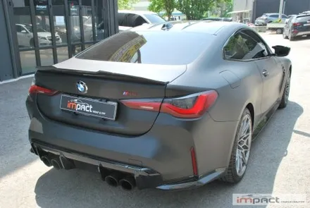 분당 용인 수원 랩핑 BMW M4(G82)무광 검정 매트 블랙 래핑 / 수원시 권선구 고색동