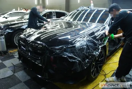 용인 수원 PPF BMW M5 투어링 국내1호차! 블랙바디 전체PPF 풀시공! / 수원시 권선구 고색동