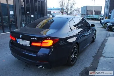 수원 화성 랩핑 BMW5시리즈  크롬 죽이기 랩핑으로 드레스업! / 수원시 권선구 고색동