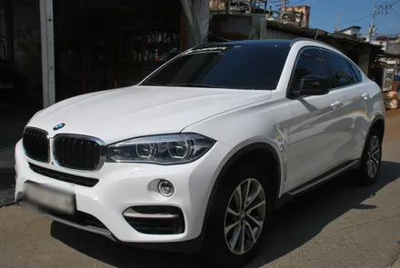 [수원/랩핑] BMW X6 에이버리 화이트유광 전체랩핑 / 수원, 광교, 화성, 동탄