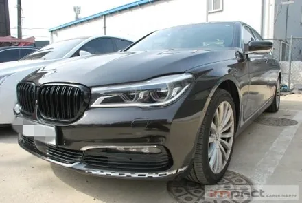 수원 bmw7시리즈 본넷,앞범퍼 에이버리 메탈릭블랙 랩핑 재시공 / 수원, 광교, 화성, 동탄