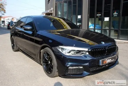 수원 용인 크롬죽이기 BMW5시리즈 윈도우몰딩 , 휀더 덕트 블랙랩핑 / 수원시 권선구 고색동