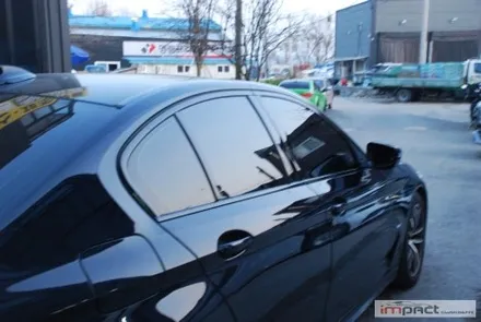 수원 화성 랩핑 BMW5시리즈  크롬 죽이기 랩핑으로 드레스업! / 수원시 권선구 고색동