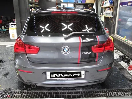 수원랩핑 BMW118d 루프스킨+바이퍼라인 멋지게 변신완료!! by.수원임팩트 / 수원시 권선구 고색동