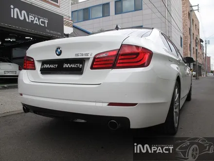 [수원/랩핑] BMW5시리즈 아이보리화이트 전체시공 / 수원시 권선구 고색동