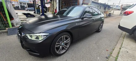 [수원/랩핑] BMW3 사틴블랙 전체랩핑 / 수원, 광교, 화성, 동탄