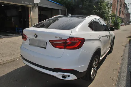 [수원/랩핑] BMW X6 에이버리 화이트유광 전체랩핑 / 수원, 광교, 화성, 동탄